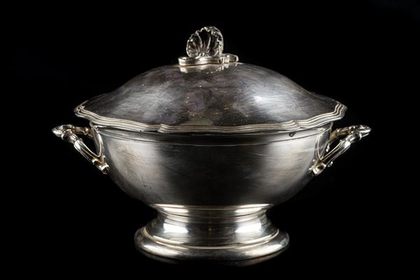 Silver tureen