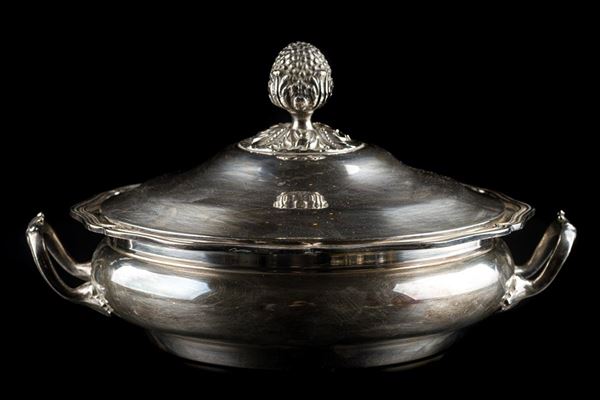 Silver tureen