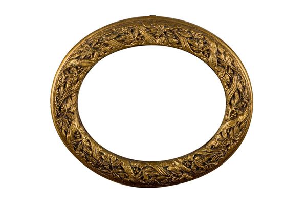 Frame in gilded wood