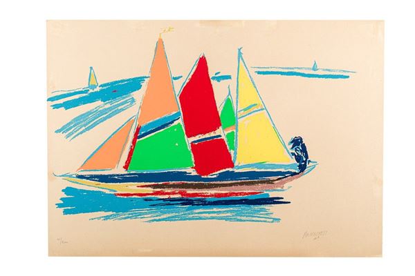 Sante Monachesi - Sailboats