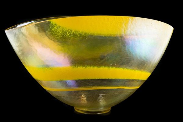 Vaso Yalos Murano modello cartoccio