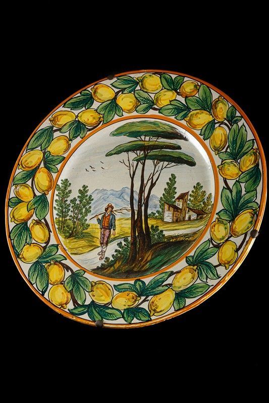 Majolica plate