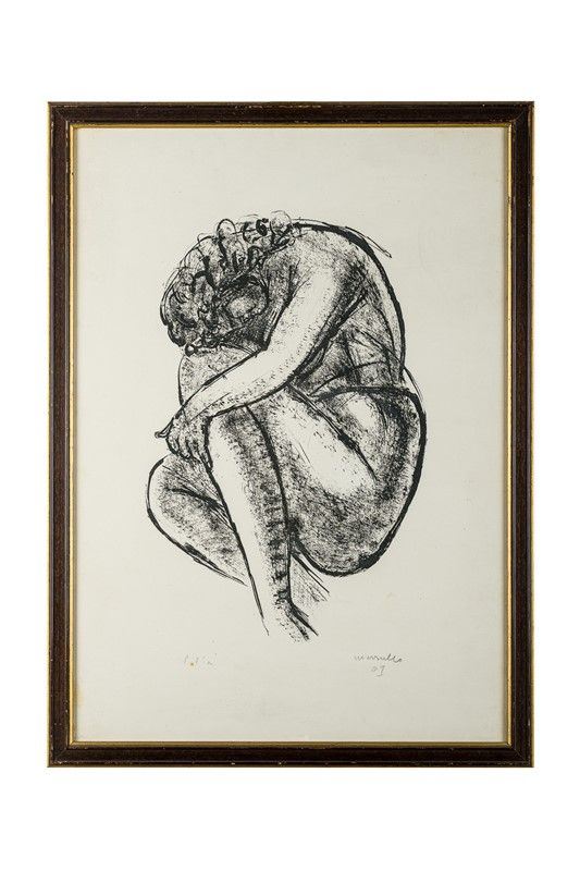 Giuseppe Mazzullo - Figura in riposo