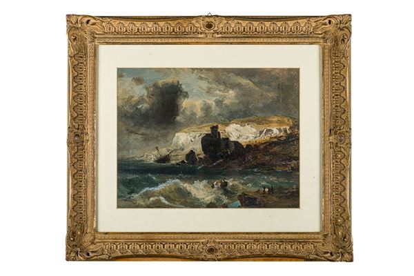 Stormy sea