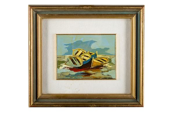 Amedeo Pozzo - Rowing boats