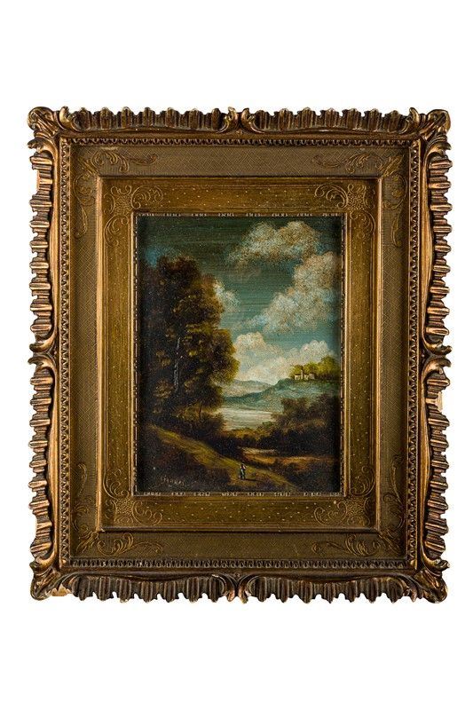 Landscape with bystander