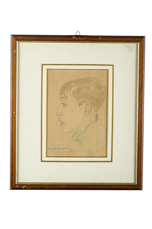 Filiberto Scarpelli - Portrait of a Child