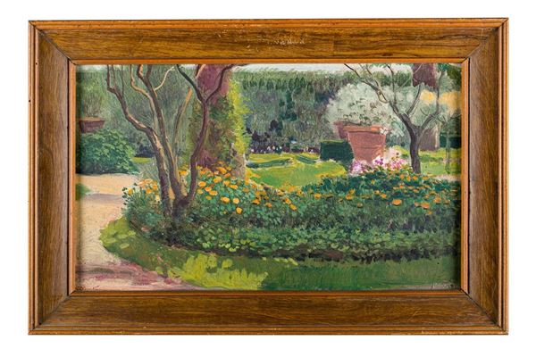 Carlo Montani - Flower garden