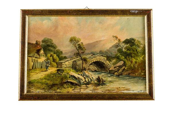 Landscape with bridge