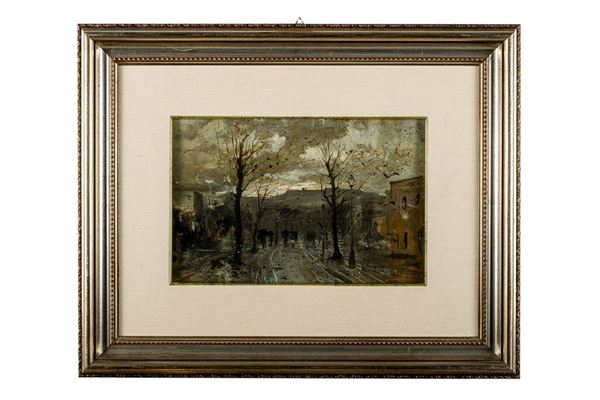Ezelino Briante - Glimpse of the city