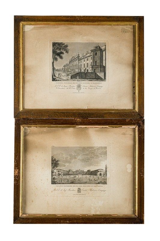 Pair of engravings