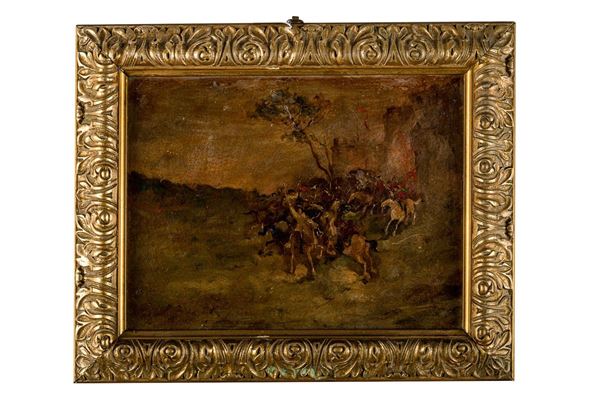 Study for battle scene