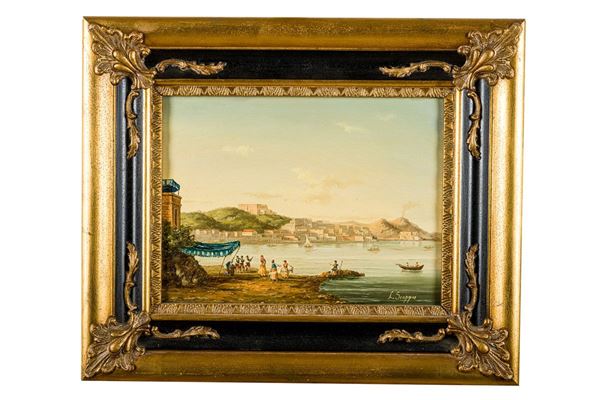 A.  Scoppa - View of the Naples seaside