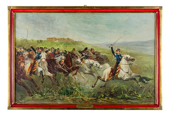 Giuseppe Scognamiglio - Carabinieri alla carica