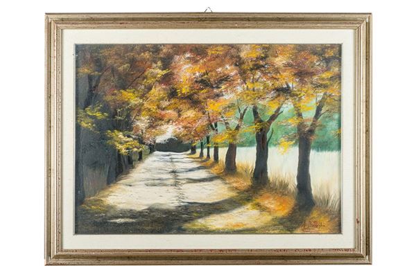 Artur Boryczka - Avenue with trees