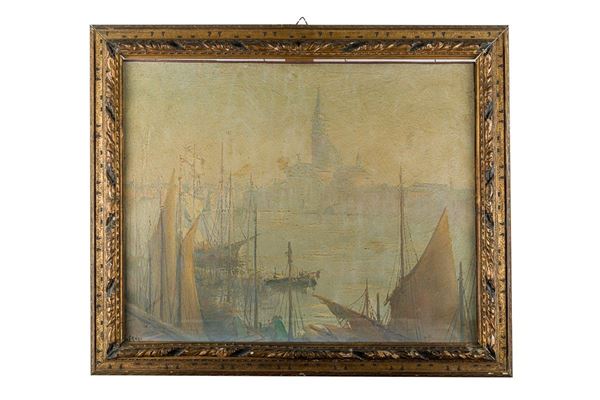 Gennaro Favai - View of San Giorgio Maggiore