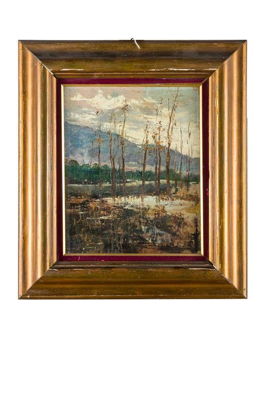 Ezelino Briante - Lake landscape