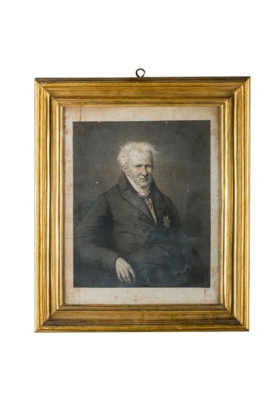 Paul Sigmund Habelmann - Portrait of Alexander von Humboldt