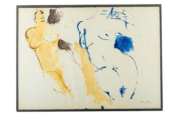 Pair of female nudes