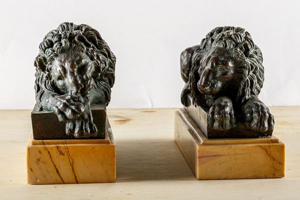 Pair of lions