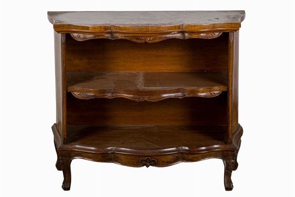 Piccolo etagere in noce