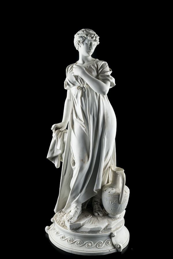 Handmaid with jug