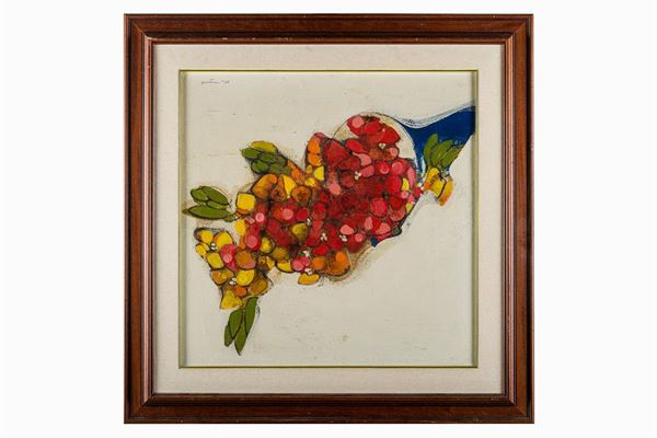 Carlo Quattrucci - Cornucopia con fiori