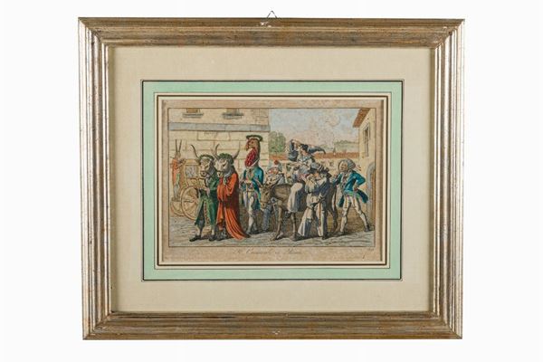 Bartolomeo Pinelli - Il carnevale di Roma