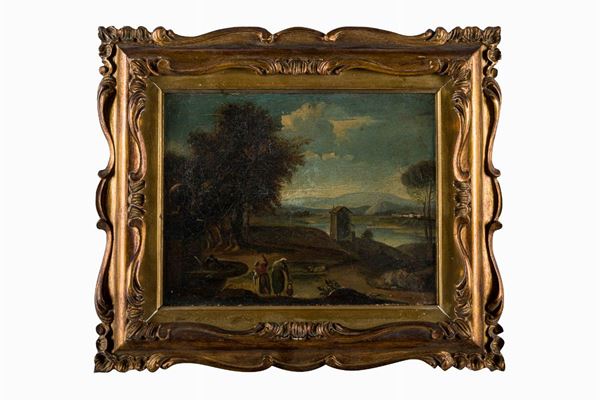 Paesaggio con figure