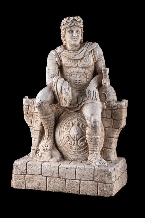 Statue of Alexander the great winner