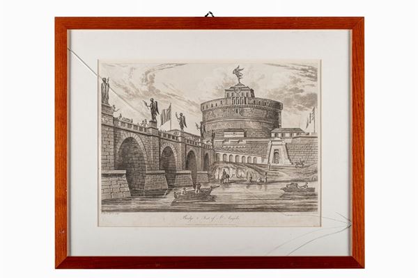 Henry Abbott - Bridge and Fort of St. Angel