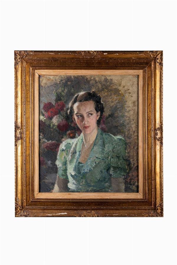 Giuseppe Cavasanti - Female portrait