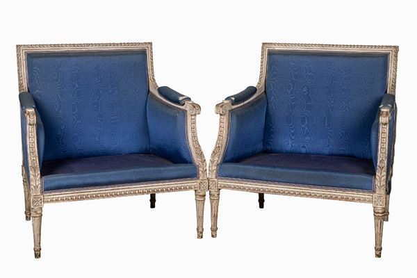 Pair of armchairs