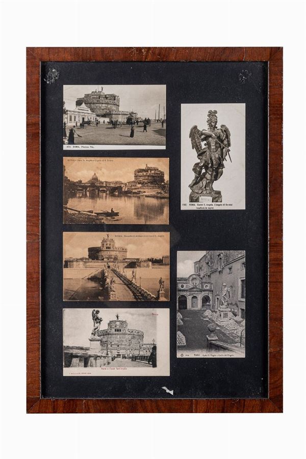Collezione di sei cartoline d&#39;epoca