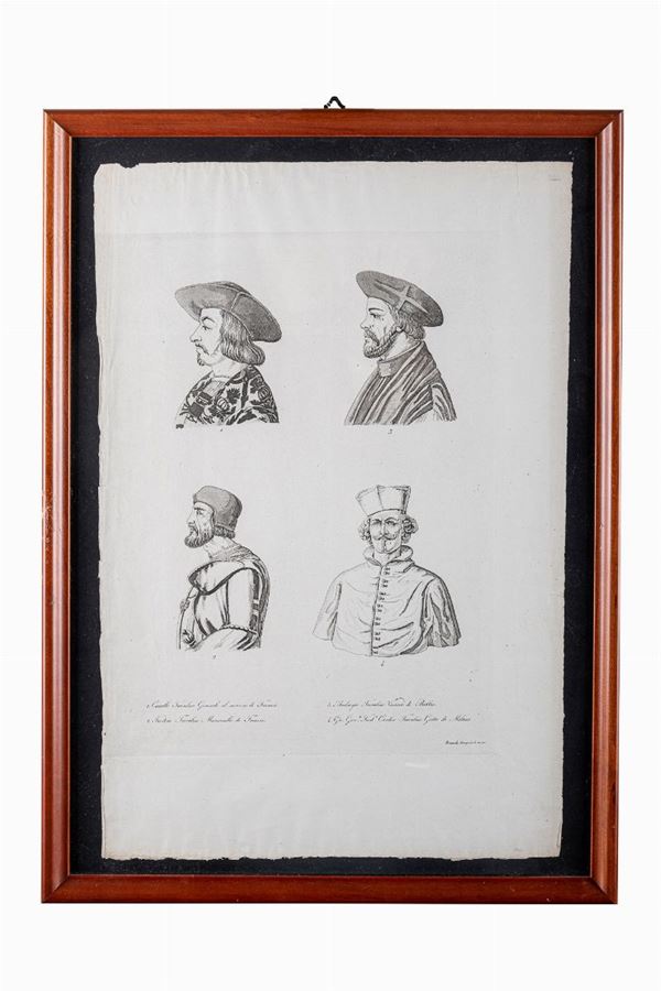 Giuseppe Bramati - Portraits of the Trivulzio family