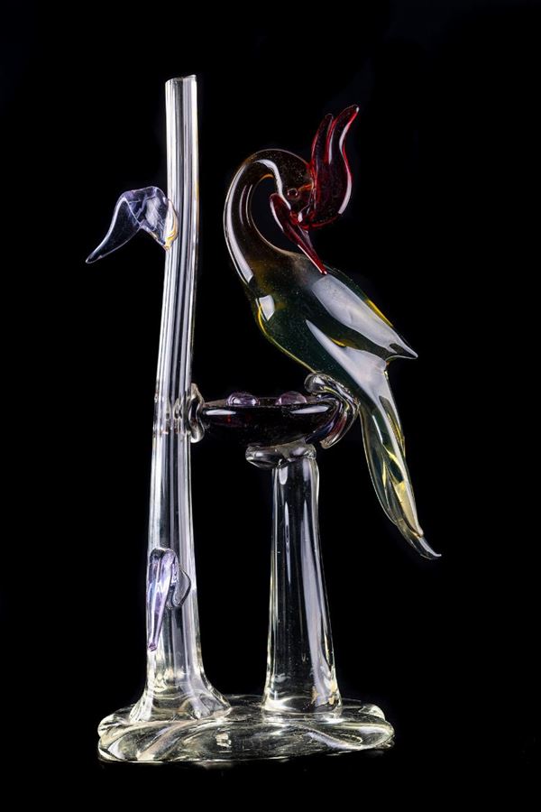 Bird sculpture