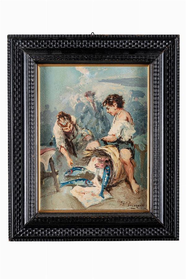 Francesco Pecoraro - At the fish market