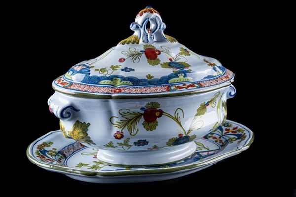 Soup bowl with underplate