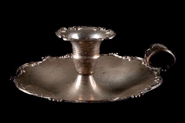 800 silver candlestick