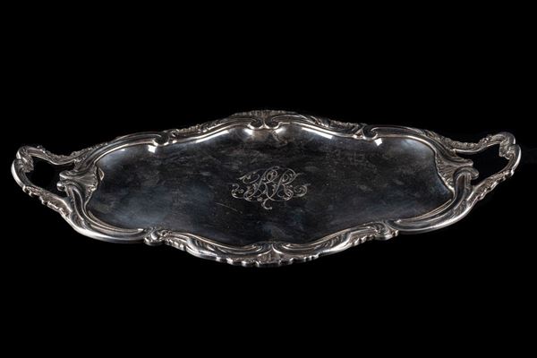 Vassoio in argento cardeilhac