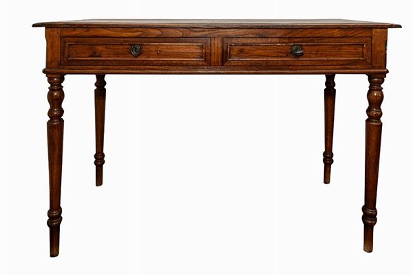 Two-drawer desk