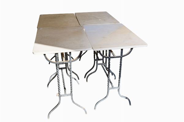 Lot of 4 coffee tables