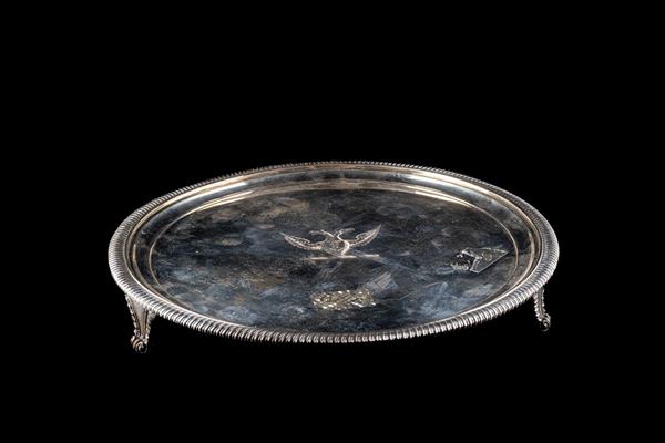 Salver in argento
