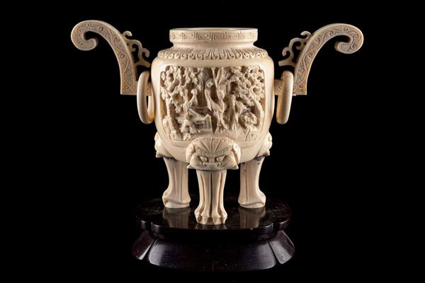 Ivory urn