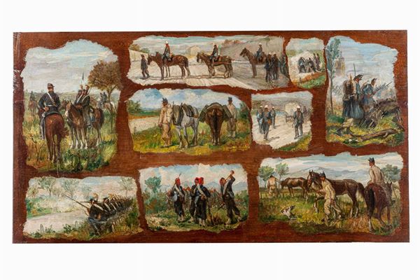 Collection of Military Scenes