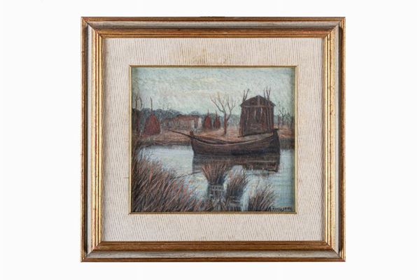 Antonio Francesconi - River landscape