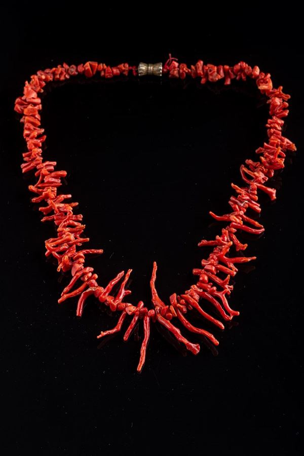 Collana in corallo