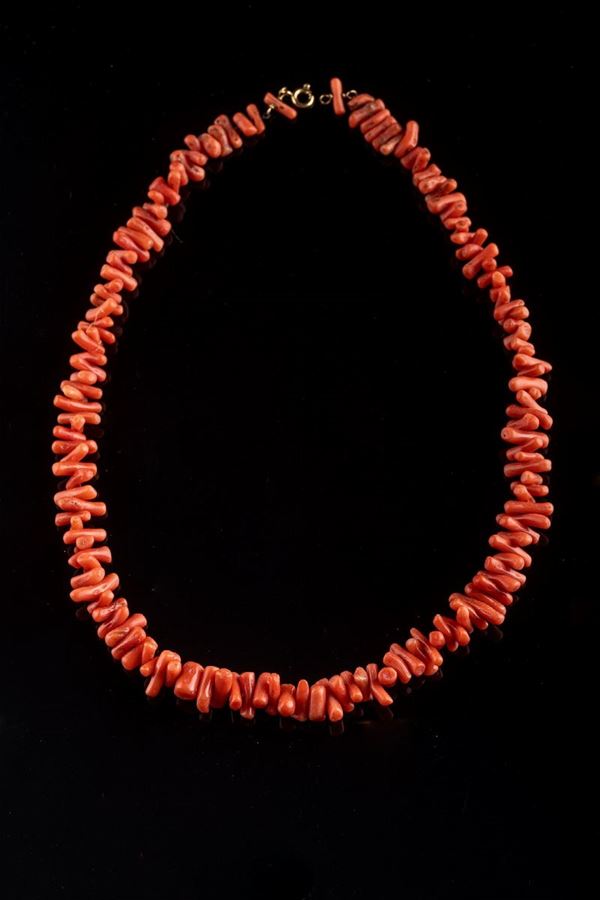 Collana in corallo