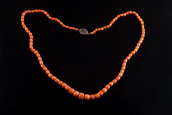 Collana in corallo
