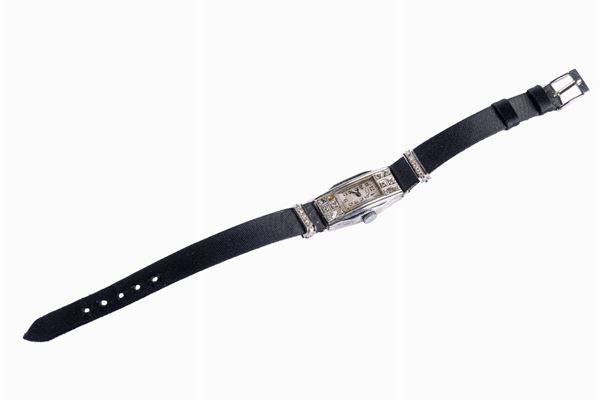 Orologio in oro bianco 18 kt